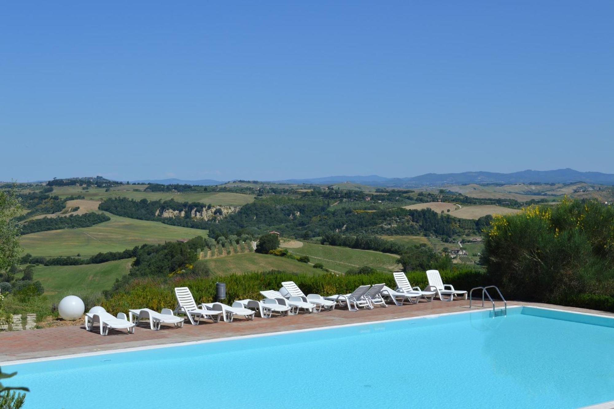 Villa House With Private Garden In The Crete Senesi Asciano Esterno foto