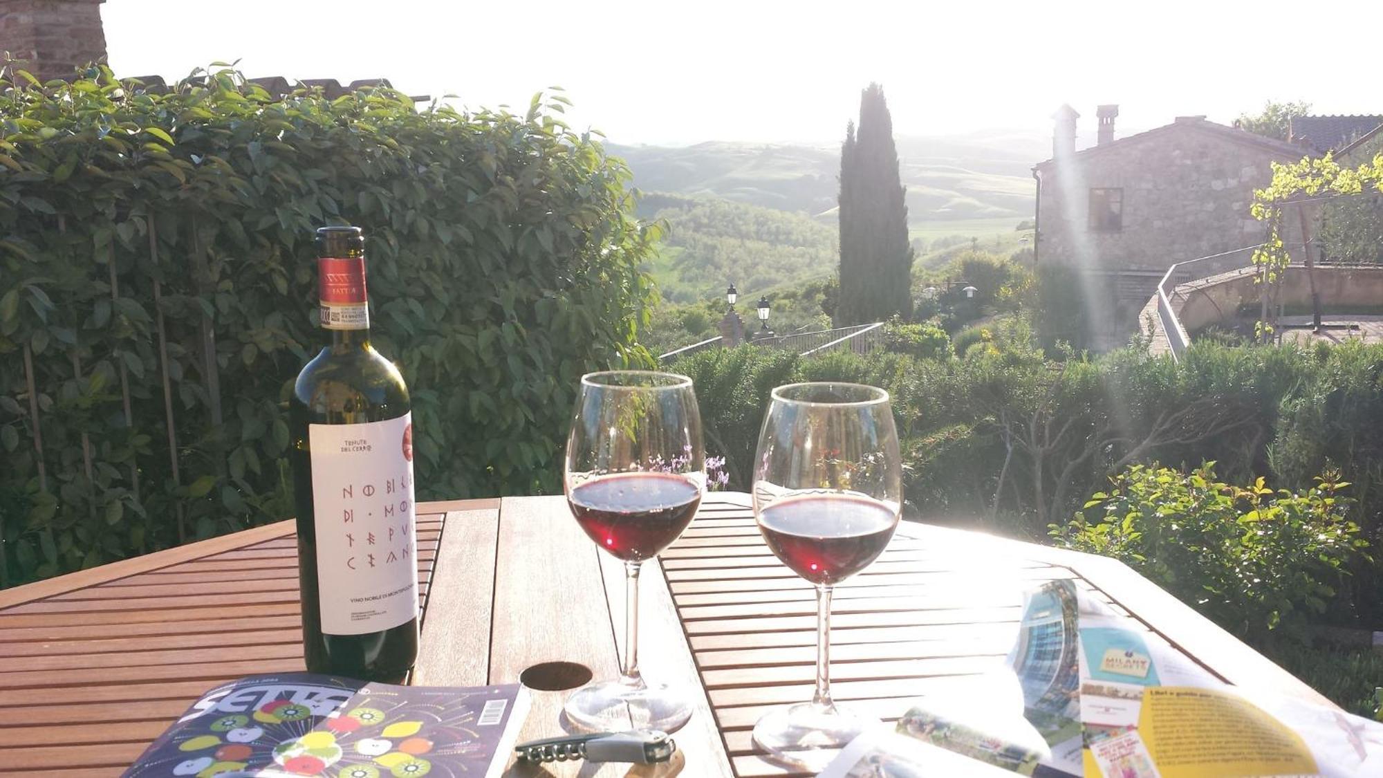Villa House With Private Garden In The Crete Senesi Asciano Esterno foto